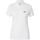 Levi's T-shirt 'Slim Polo Shirt' rouge / blanc