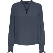 ONLY Chemisier 'ONLMETTE' bleu foncé