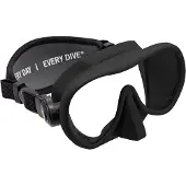 Oceanic Shadow Mini Neoprene Strap Diving Mask Noir