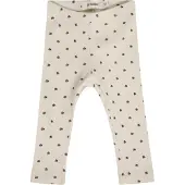 Lil´ Atelier Leggings 'NBNLago Kye' crème / rouge / noir