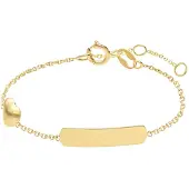 Lucardi Bracelet 'Klassisch' or