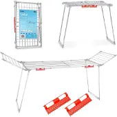 Massido Lydia 27 mb stainless steel folding upright laundry dryer