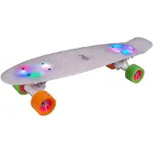 Hudora 12134 Skateboard Retro Rainglow