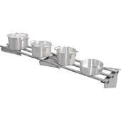 Vogue Étagère murale en acier inoxydable | 150 x 30 cm