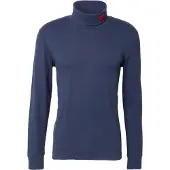 HUGO T-Shirt 'Derollo224' saphir / rouge