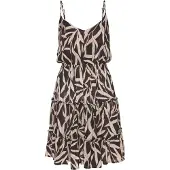 s.Oliver Robe d’été sable / noir