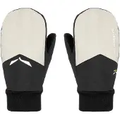 Salewa Powertex Tirolwool Responsive Mittens Blanc,Gris L Enfants