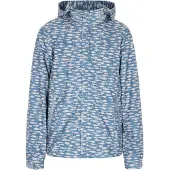 ALEKO Veste mi-saison bleu fumé / gris argenté