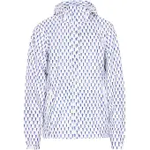 COSIMON Veste mi-saison bleu roi / blanc