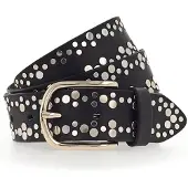Vanzetti Ceinture or / noir / argent