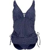 Petit Amour Tankini 'AVA' bleu marine / blanc