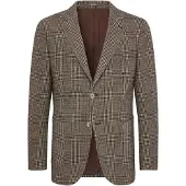 Boggi Milano Veste de costume beige / brun foncé