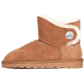 Gooce Boots 'Diama' marron / noir / blanc