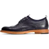 Kazar Chaussure à lacets bleu marine