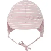 En fant Chapeau lilas / blanc