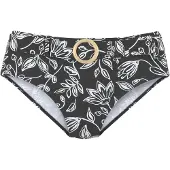 Vivance Bas de bikini noir / blanc