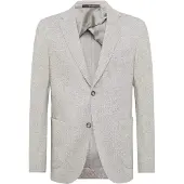 Boggi Milano Veste de costume gris / gris foncé / blanc naturel