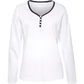 Vivance T-shirt noir / blanc