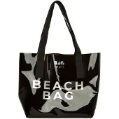 Bagmori Sac de plage noir / argent