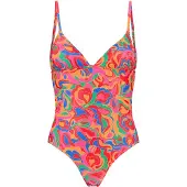Shiwi Maillot de bain 'ROWY' kiwi / mandarine / rose clair / rouge vif