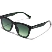 Hawkers Lunettes de soleil 'Downtown Max' vert foncé / noir