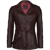 Felix Hardy Veste mi-saison bordeaux