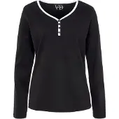 Vivance T-shirt 'Dreams' noir / blanc