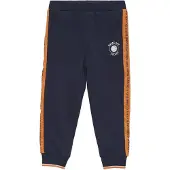 s.Oliver Pantalon marine / mandarine / blanc