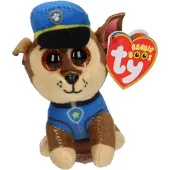 TY - Paw Patrol Pendentif en peluche (8,5cm) Chase