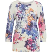 Goldner Pull-over mélange de couleurs / blanc