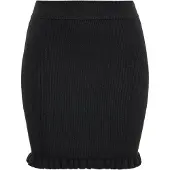 Swirly Jupe noir