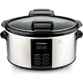 WESTINGHOUSE Mijoteuse - Westinghouse - 6.5L - 3 modes de cuisson - Minuterie numérique - Noir