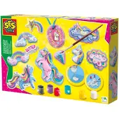 SES Creative SES Moulages en plâtre + peintures Licornes 01359