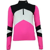 Mountain Peak T-shirt 1ere peau avec zip femme