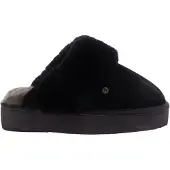 Warmbat Flurry Plateau Pantoffels Open - Zwart - Maat 39