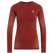 Odlo Top Performance Warm Eco Long Sleeve Base Layer Rouge XL Femme