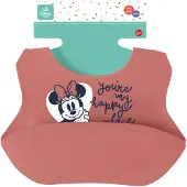 Stor Bavoir en silicone pour bébé Minnie Mouse BABY