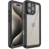 Redpepper Coque imperméable Dot Plus Apple iPhone 16 Pro Max - Noir