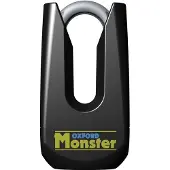 Oxford Antivol de disque de frein Monster - Noir - Sold Secure Gold