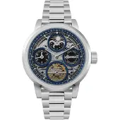 Ingersoll Hommes Montre analogique Outdoor en acier inoxydable Montre-bracelet argent UIN16003