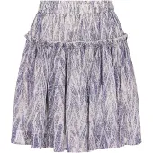 Faina Jupe beige / bleu violet
