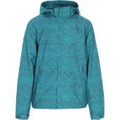 Beach budz Veste mi-saison bleu cyan / gris fumé