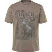 JP 1880 Chemise folklorique chamois / mélange de couleurs