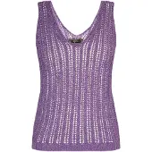 Faina Tops en tricot lavande