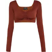 Faina T-shirt rouille