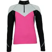 Mountain Peak T-shirt 1ere peau avec zip femme