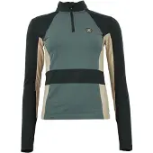 Mountain Peak T-shirt 1ere peau avec zip femme