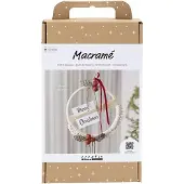 Creativ Company Couronne de Noël en macramé de la marque Hobbyset