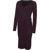 Vero moda Maternity Robes en maille 'VMMSaba' lie de vin