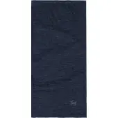 Buff Merino Lightwight Solid Neck Warmer Bleu